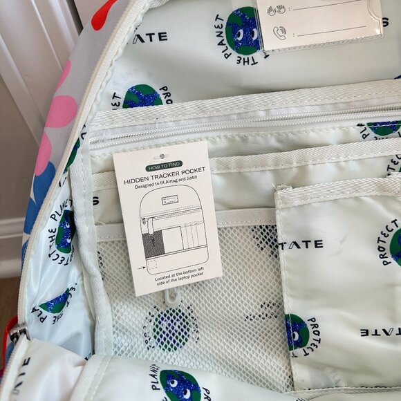 STATE Kids' Kane Double Pocket Backpack in Daisies NWOT - Picture 10 of 10